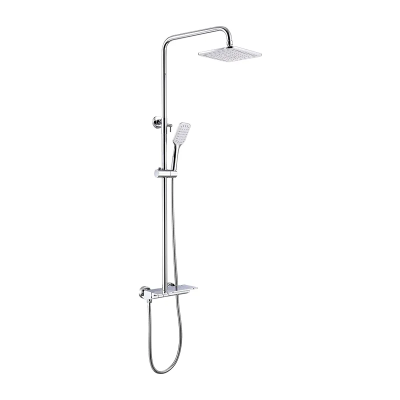 LA FONZA SHOWER COLUMN SLT1024-LF7198CH CHROME BRASS BATH & SHOWER Piano Key Design